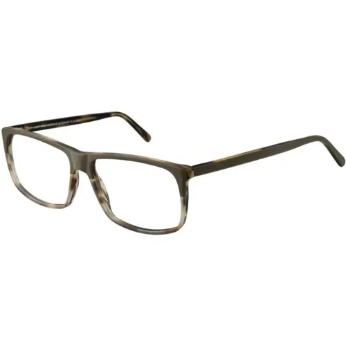 Glasses, unisex, , Size: ONE SIZE Olive Rectangle Optical Frames - Andy Wolf - Modalova