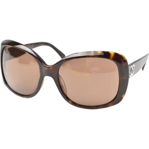 Pre-owned Accessories, female, , Size: ONE SIZE Pre-owned Plastic sunglasses - Chanel Vintage - Modalova