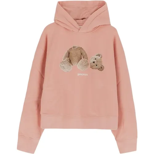 Gemütlicher Bear Hoodie Sweatshirt - Palm Angels - Modalova