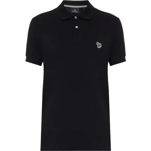 Baumwoll-Poloshirt , Herren, Größe: M - PS By Paul Smith - Modalova