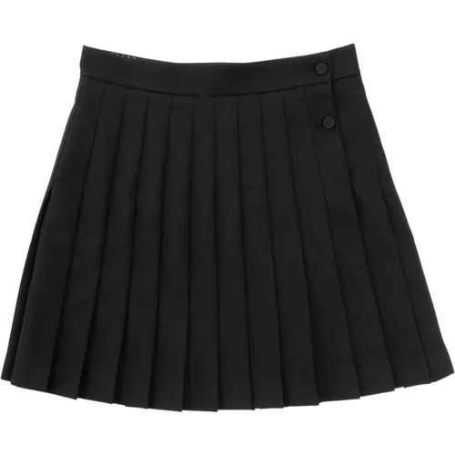 Cute Pleated Mini Skirt , female, Sizes: XS - Ottod'Ame - Modalova