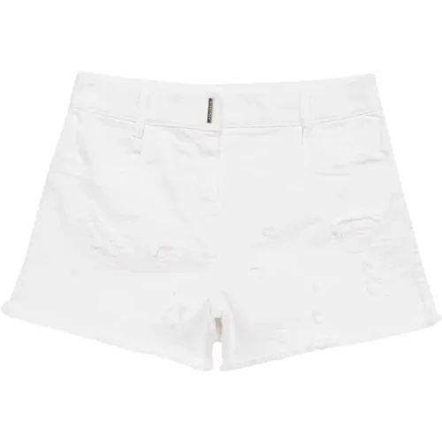 Weiße Kinder-Shorts mit Reißverschluss - Givenchy - Modalova