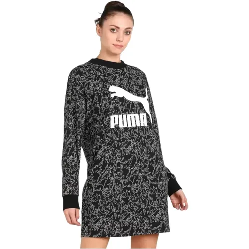 Kurzes Kleid , Damen, Größe: L - Puma - Modalova