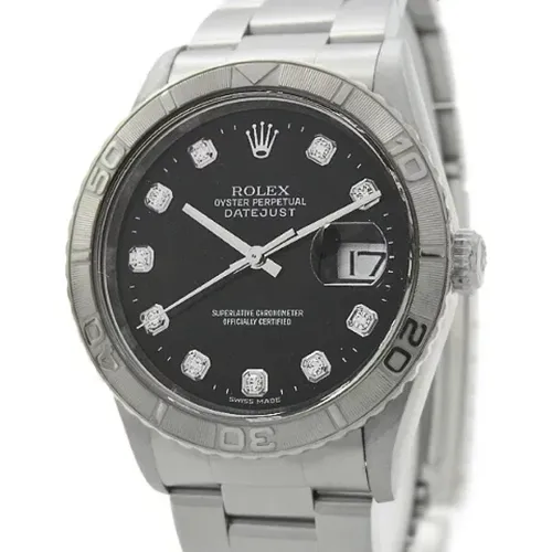 Pre-owned Metal watches , male, Sizes: ONE SIZE - Rolex Vintage - Modalova