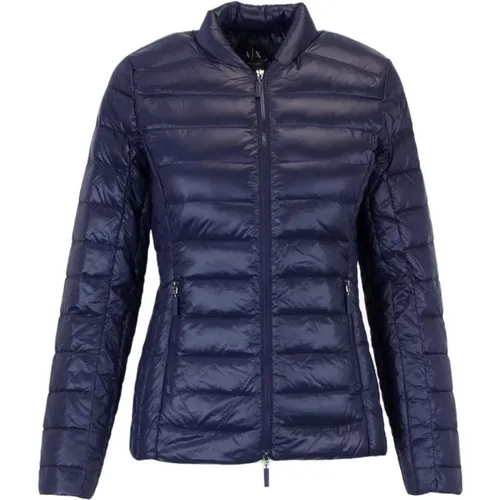 Blaue Damenjacke , Damen, Größe: XL - Armani Exchange - Modalova