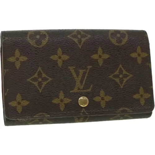 Pre-owned Canvas wallets , female, Sizes: ONE SIZE - Louis Vuitton Vintage - Modalova