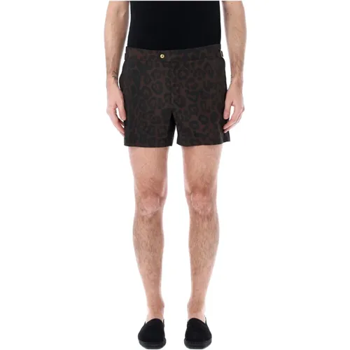 Leo Swim Shorts , male, Sizes: M, L, XL - Tom Ford - Modalova