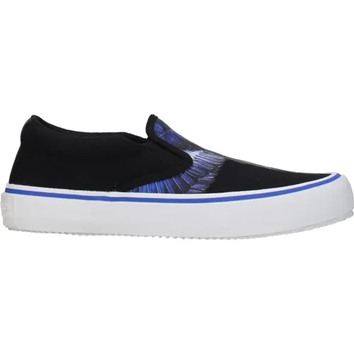 Sneakers, male, , Size: 10 US Fabric Slip-On Loafers - Marcelo Burlon - Modalova