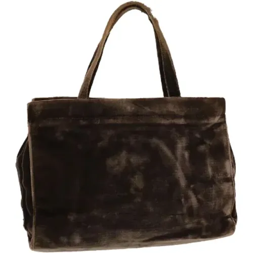 Pre-owned Velvet handbags , female, Sizes: ONE SIZE - Prada Vintage - Modalova