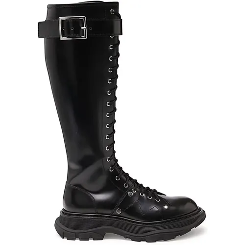 Tread Boots for Women , female, Sizes: 4 1/2 UK, 5 1/2 UK, 6 1/2 UK, 3 UK, 4 UK, 7 1/2 UK, 6 UK, 5 UK - alexander mcqueen - Modalova
