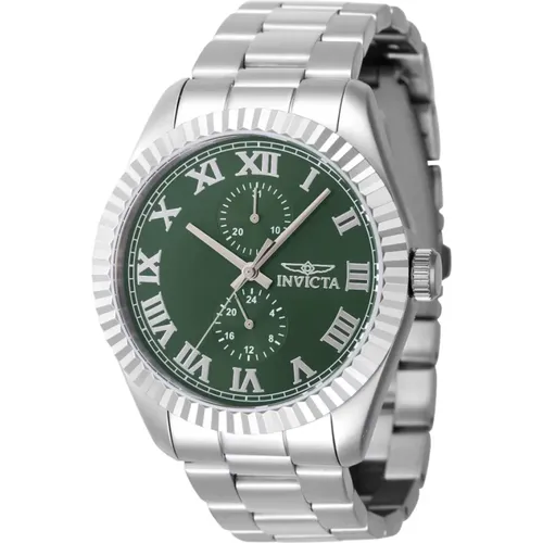 Grünes Zifferblatt Quarzuhr Specialty Collection , Herren, Größe: ONE Size - Invicta Watches - Modalova