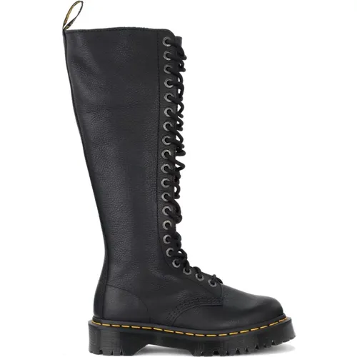 Schwarze Leder Bex 1B60 Stiefel , Damen, Größe: 39 EU - Dr. Martens - Modalova