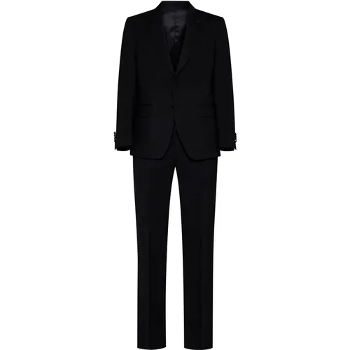 Single Breasted Suits, male, , Size: L Tailored Jacket and Trousers Set - Lardini - Modalova