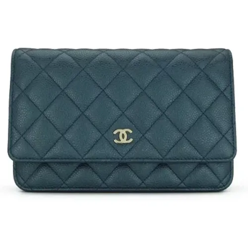 Pre-owned Leather wallets , female, Sizes: ONE SIZE - Chanel Vintage - Modalova