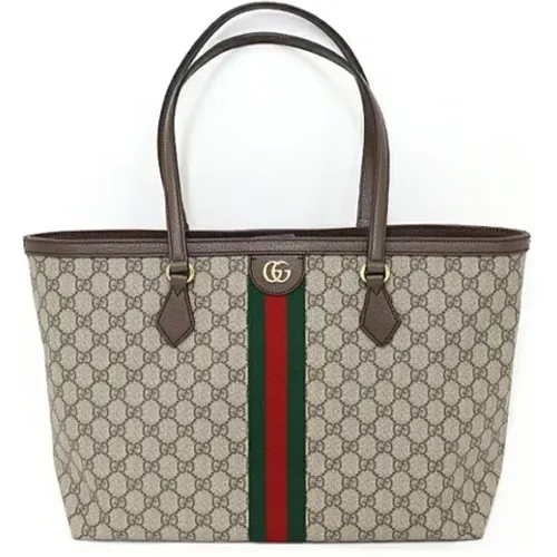 Pre-owned Tote Bags, female, , Size: ONE SIZE Pre-owned Fabric gucci-bags - Gucci Vintage - Modalova