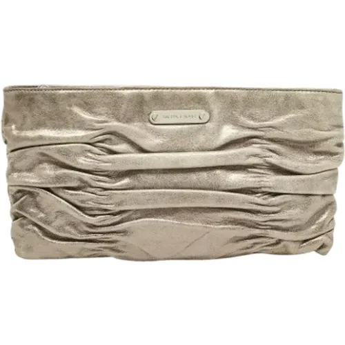 Pre-owned Clutches, female, , Size: ONE SIZE Pre-owned Leather clutches - Michael Kors Pre-owned - Modalova