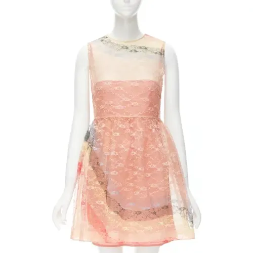 Pre-owned Lace dresses , female, Sizes: S - Valentino Vintage - Modalova