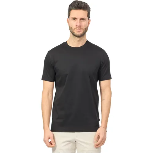 T-Shirts, male, , Size: S Cotton T-shirt and Polo - Boss - Modalova