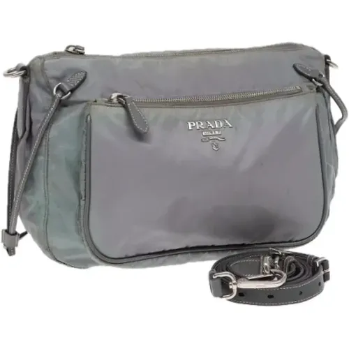 Pre-owned Cross Body Bags, female, , Size: ONE SIZE Pre-owned Nylon shoulder-bags - Prada Vintage - Modalova