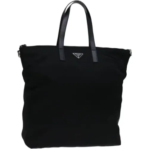 Pre-owned Tote Bags, female, , Size: ONE SIZE Pre-owned Nylon prada-bags - Prada Vintage - Modalova