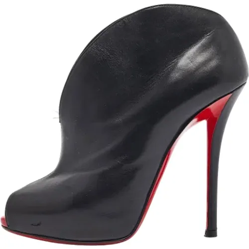 Pre-owned Boots, female, , Size: 6 US Pre-owned Leather boots - Christian Louboutin Pre-owned - Modalova