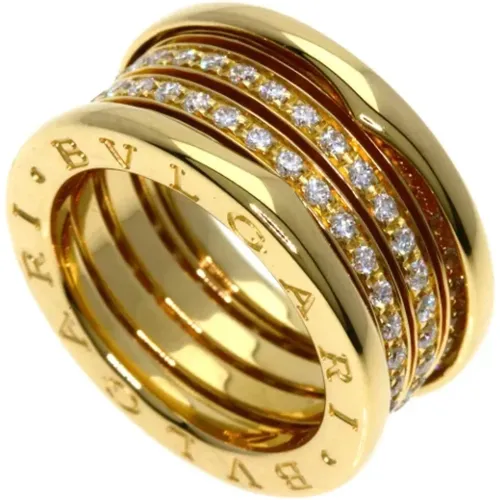 Pre-owned Gold rings , female, Sizes: ONE SIZE - Bvlgari Vintage - Modalova