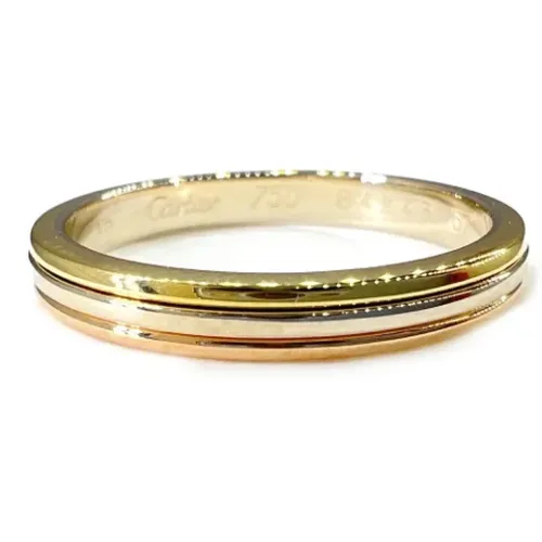 Pre-owned Jewellery, female, , Size: ONE SIZE Pre-owned Gold rings - Cartier Vintage - Modalova