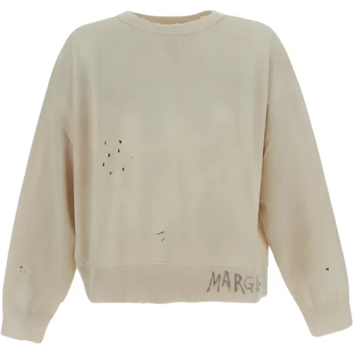 Cotton Sweatshirt , male, Sizes: M, S - Maison Margiela - Modalova