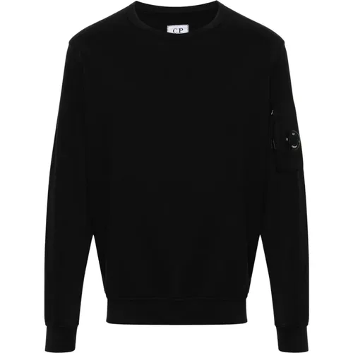 Crewneck Fleece Sweater , male, Sizes: L, 3XL - C.P. Company - Modalova