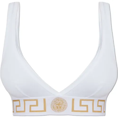 Bras, female, , Size: L Cotton bra - Versace - Modalova