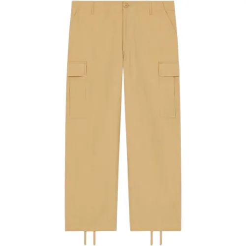 Camel Cargo Hose - Vintage Stil , Herren, Größe: 3XS - Kenzo - Modalova