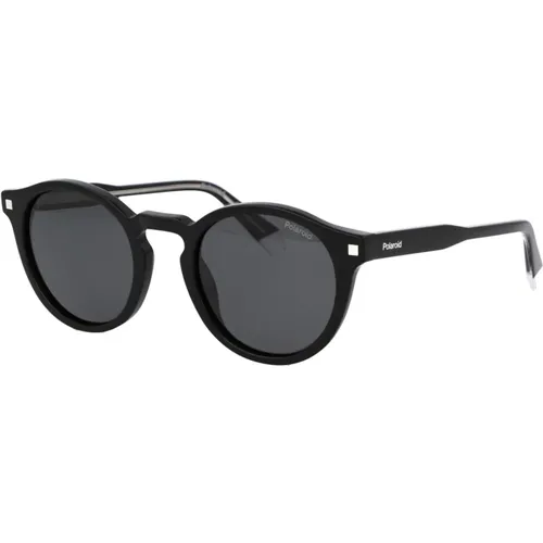 Sunglasses, male, , Size: 50 MM Stylish Sunglasses with Unique Design - Polaroid - Modalova