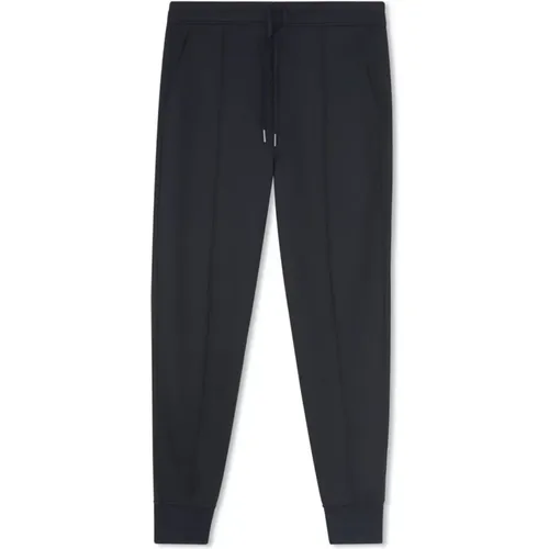 Technical Track Sweatpants in Navy , male, Sizes: L - Tom Ford - Modalova