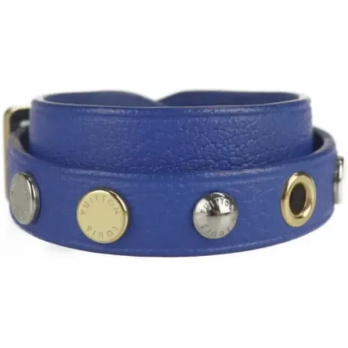 Pre-owned Jewellery, female, , Size: ONE SIZE Pre-owned Leather bracelets - Louis Vuitton Vintage - Modalova