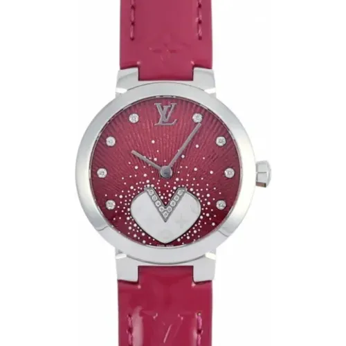 Pre-owned Stainless Steel watches , female, Sizes: ONE SIZE - Louis Vuitton Vintage - Modalova