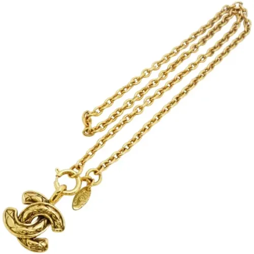 Pre-owned Metal chanel-jewelry , female, Sizes: ONE SIZE - Chanel Vintage - Modalova