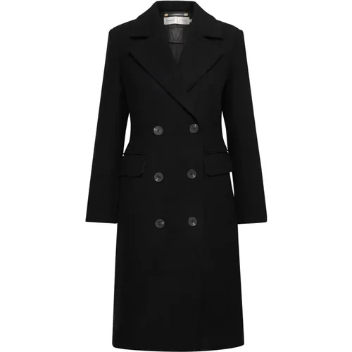 Double-Breasted Coats, female, , Size: 2XS Classic Lapel Coat - InWear - Modalova