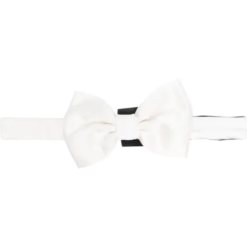 Bowties, male, , Size: ONE SIZE Silk Bow Tie Satin Finish - Corneliani - Modalova