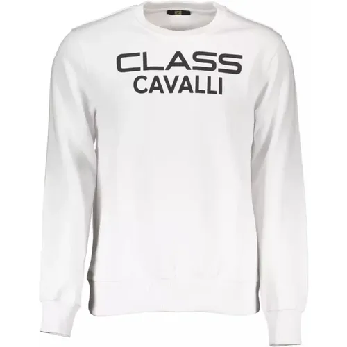 Sweatshirts, male, , Size: 2XL Logo Sweatshirt - Cavalli Class - Modalova