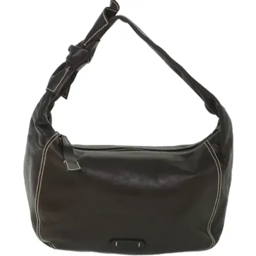 Pre-owned Shoulder Bags, female, , Size: ONE SIZE Pre-owned Leather shoulder-bags - Bally Pre-owned - Modalova