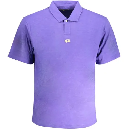 Besticktes Poloshirt mit Kurzen Ärmeln , Herren, Größe: 3XL - LA MARTINA - Modalova