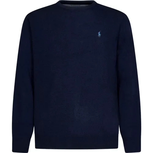 Wool Sweater with Pony Embroidery , male, Sizes: M, S, L, XL - Polo Ralph Lauren - Modalova