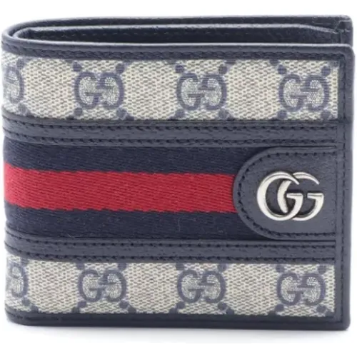 Pre-owned Wallets, female, , Size: ONE SIZE Pre-owned Leather wallets - Gucci Vintage - Modalova