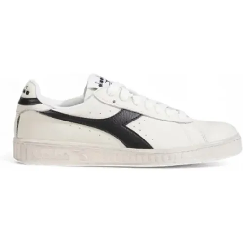 Sneakers, male, , Size: 6 US Leather Fabric Sneaker Men's Collection - Diadora - Modalova