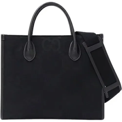 Pre-owned Tote Bags, female, , Size: ONE SIZE Pre-owned Canvas gucci-bags - Gucci Vintage - Modalova