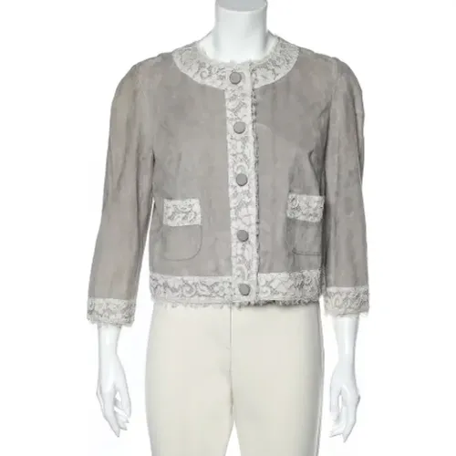 Pre-owned Jackets, female, , Size: M Pre-owned Lace outerwear - Dolce & Gabbana Pre-owned - Modalova