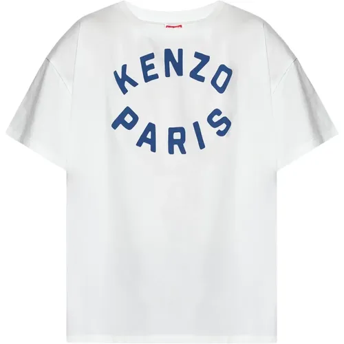 Bedrucktes T-Shirt , Damen, Größe: L - Kenzo - Modalova