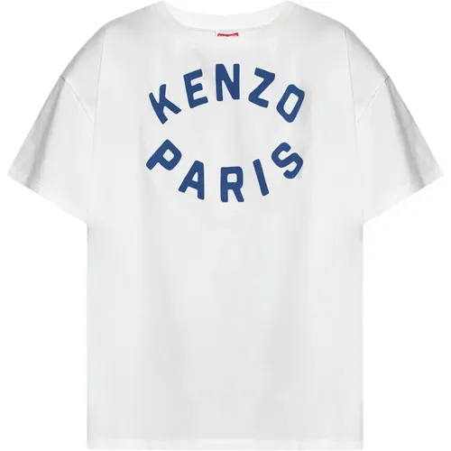 Bedrucktes T-Shirt , Damen, Größe: M - Kenzo - Modalova