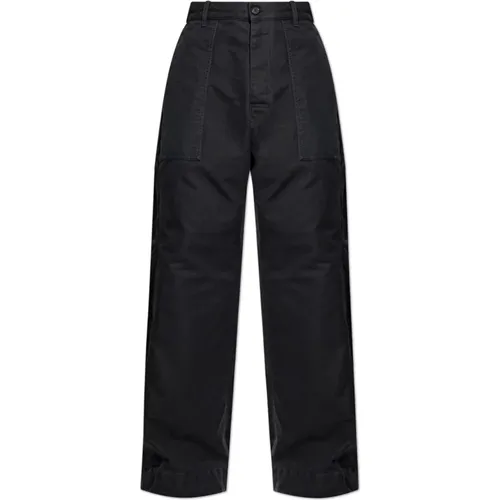 Wide Trousers, male, , Size: M Wide-leg trousers - Dsquared2 - Modalova