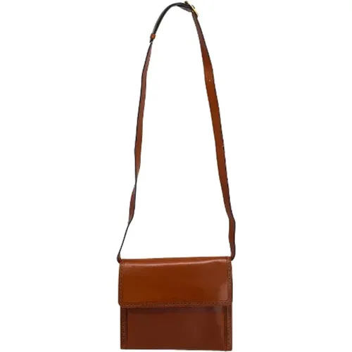 Pre-owned Leather Crossbody Bag , female, Sizes: ONE SIZE - Salvatore Ferragamo Pre-owned - Modalova
